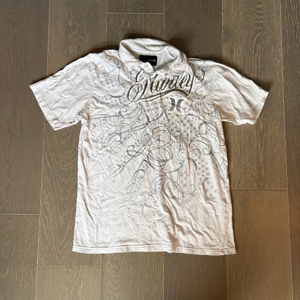 y2k Hurley Collared Shirt